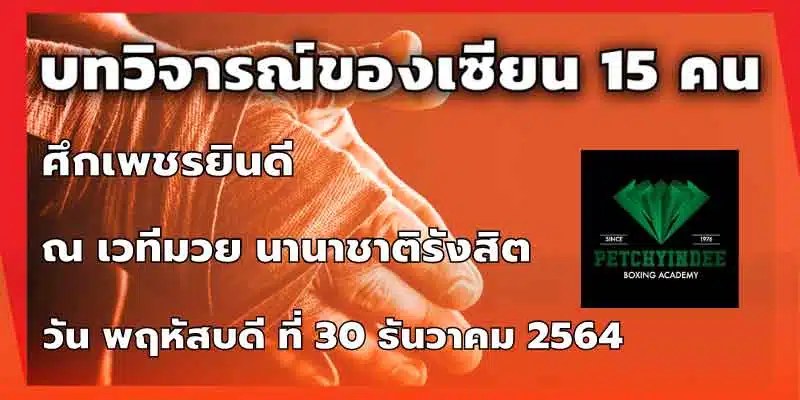 บทวิจารณ์ของเซียน 15 คน