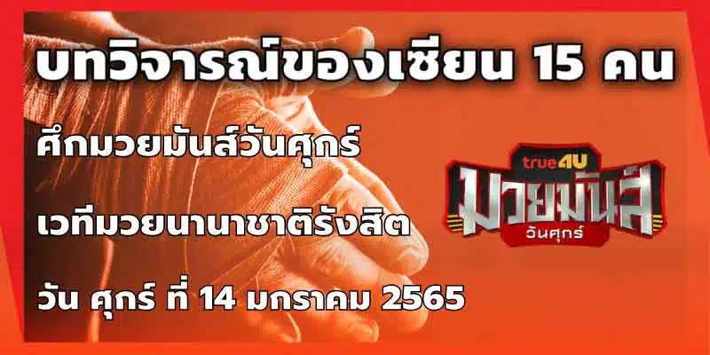บทวิจารณ์ของเซียน 15 คน