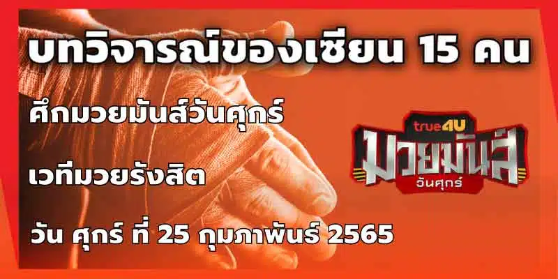 บทวิจารณ์ของเซียน 15 คน