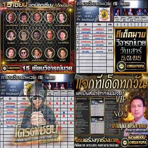 บทวิจารณ์ของเซียน 15 คน