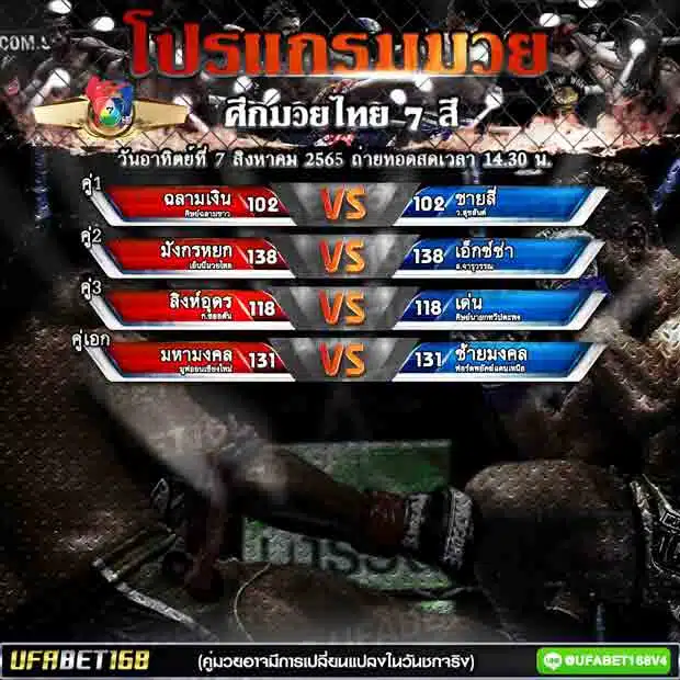 โปรแกรมมวย