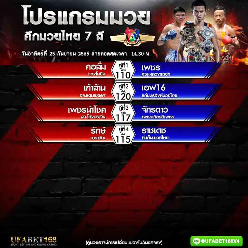 โปรแกรมมวย