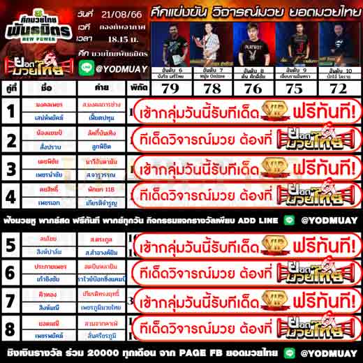 ทีเด็ดมวย