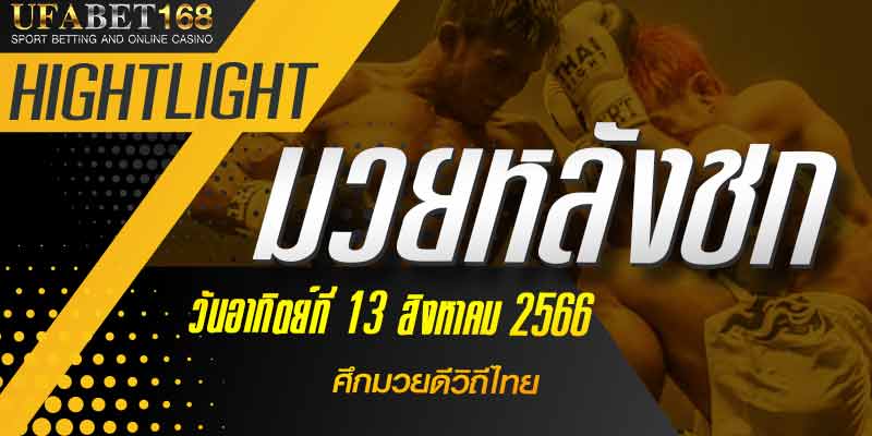 ไฮไลท์หลังชก
